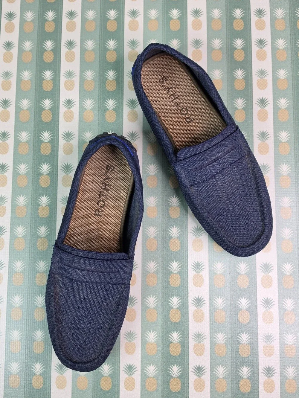Rothys Herringbone Daily Driving Loafers